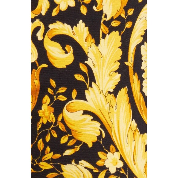 NWT Versace Barocco Greca Underwear Trunk Boxer Briefs Black Gold Size IT 3/ S - Picture 3 of 11